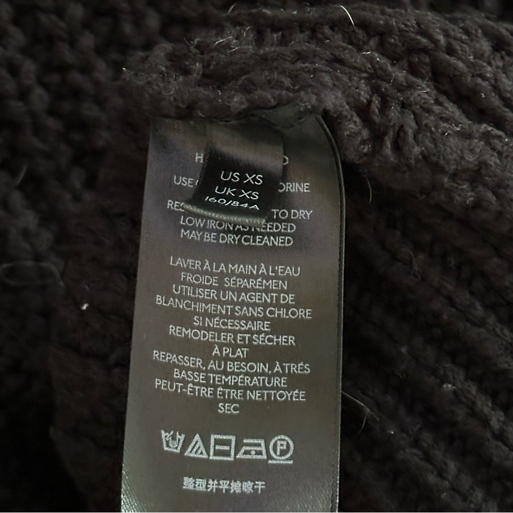Free People swim too deep Black Turtleneck Sweater - Picture 11 of 13